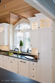 Beadboard ceiling panels are a great option for your home! Cape Cod Transitional Traditional Kitchen Beadboard Ceiling Divine Design Build