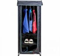 Quest Pop Top Cupboard / Wardrobe - 5 Shelf