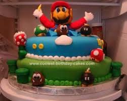 Planning to make a birthday cake? Coolest Super Mario Brothers Birthday Cake