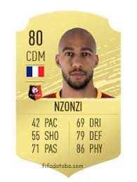Anything about fifa 21 ultimate team. Steven Nzonzi Fifa 20 Spieler Statistik Card Preis