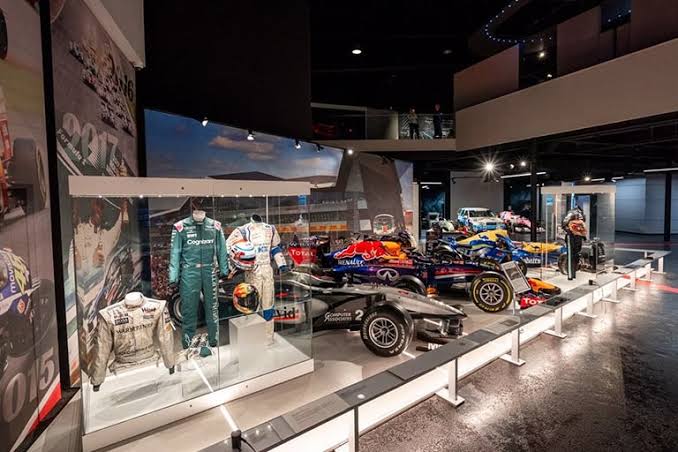 Silverstone Museum interior