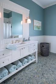 Paint the underside of a bathroom sink apple green. 69 Sea Inspired Bathroom Decor Ideas Digsdigs