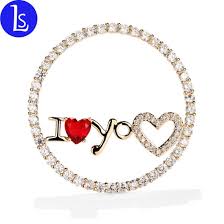 Have you ever known a married couple that just didn't seem as though they should fit together — yet they are both. Yiwu Factory Custom I Love You Alphabet Symbol Letters Pin Brooch China Pin Brooch And Rhinestone Brooch Price Made In China Com