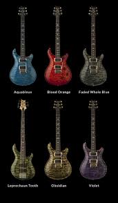 Prs Guitars Adds Six New Color Options For 2014