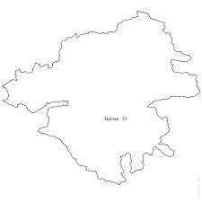 Elle doit son nom à la présence de la loire, important fleuve qui la traverse, et de l'océan atlantique, qui borde sa côte, à l'ouest, où l'embouchure de la loire forme un estuaire. Carte Departement De La Loire Atlantique 44