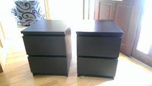 Want to share your experiences with this product or ask a. 2 X Ikea Malm Black Brown 2 Drawer Locker Bedside Table For Sale In Glasnevin Dublin From Andyduefrine