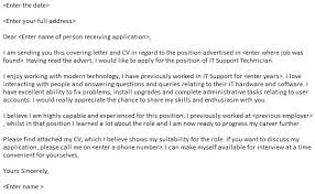 You've got two to four seconds to grab a potential employer's interest with your cover letter, according to romona camarata, regional director for r.l. It Support Technician Cover Letter Example Cover Letter Example Nurse Cover It Support Technician