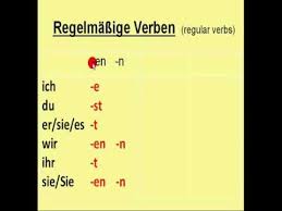 learn german 2 how to conjugate regular verbs