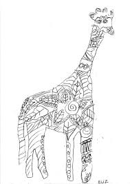 Giraffe Drawings In The Artworx Geelong Art Studio Giraffe Drawing Hand Henna Henna Hand Tattoo