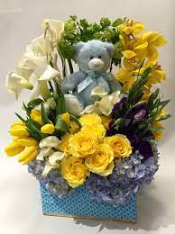Best flowers for new baby boy. Baby Boy Garden In Beverly Hills Ca Apropos Floral Event Design