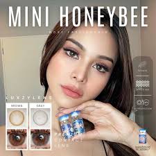 คอนแทคเลนส์🌈Mini Honey Bee🌈 Brown