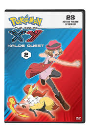 Pokemon Season 18 Xy Kalos Quest Set 2 Pokemon Dvd Cool Things To Buy