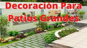Ideas y tendencias 2021 patios pequeños quedate en casa. Decoracion Para Patios Grandes Youtube