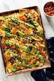 Sprinkle with the monterey jack and cotija. Loaded Veggie Nachos Recipe Cookie And Kate