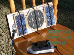 The followed is the required items to make a solar charger and steps. Seven Plans For A Diy Solar Charger