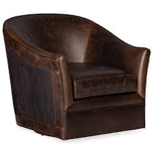 One has a little damage on the back. Hooker Furniture Club Chairs Morrison Swivel Club Chair Zak S Home Upholstered Chairs