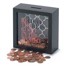 Jozie B Decorative Shadow Coin Bank Box Diy Shadow Box Shadow Box Christmas Shadow Boxes