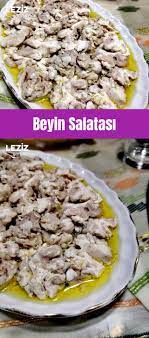 Beyin Salatasi Leziz Yemeklerim Yemek Tarifi Yemek Yemek Tarifleri Yiyecek Ve Icecek
