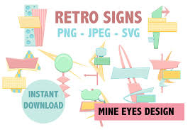 Midcentury à € by xerographer fonts. Retro Signs Mid Century Modern Design Illustrations 512709 Illustrations Design Bundles