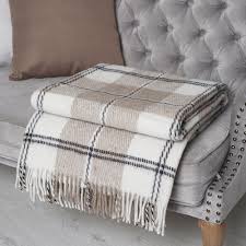 Made from 100% merino wool, this blanket is the perfect thing to curl up with as the temperature starts to drop. Amazon Com Luxury Wool Blanket 55 X79 By Cg Home Super Warm And Soft Beige Brown Blanket For Cozy Fall And Wint Blanket Plaid Throw Blanket Brown Blanket