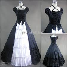 Pin On Black Black White Wedding Dresses