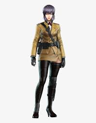Motoko Kusanagi In Formal Uniform Ghost In The Shell Ghost In The Shell First Assault Paz Transparent Png Ghost In The Shell Motoko Kusanagi Ghost