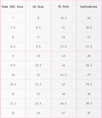Puma Golf Clothing Size Guide Golfposer Emag