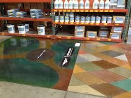 Distributor Floor Gets A Water Based Stain Color Chart