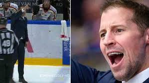 Rögletränaren stormade isen