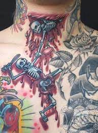 Tribal skull tattoo, arguably the most favorite among bikers, represent various meanings. Skull Neck Tattoos For Guys Best Neck Tattoos For Men Cool Neck Tattoo Design Dope Tattoos