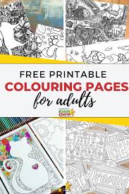 Find more printable coloring pages and give friends and family on special occasions by browsing on our coloring category. Free Printable Colouring Pages For Adults Kiddycharts