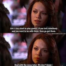Check spelling or type a new query. Haley James Scott Quote On Love Knowing What You Want Chasing It On One Tree Hill