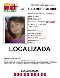Desactivación de alerta amber cdmx. Alerta Amber Mexico Oficial Fotos Facebook