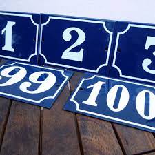 Check spelling or type a new query. French Enamel House Numbers 1 100 Pardon My French