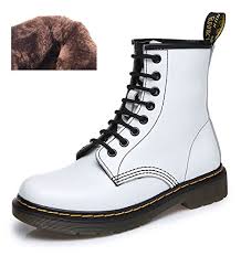 Modemoven Women S Round Toe Lase Up Ankle Boots Ladies Leather Combat Booties Fashion Martens Boots Velvet White Us6 Buy Online In Grenada At Desertcart Searching the largest collection of combat booties at the cheapest price in tbdress.com. desertcart