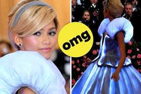 Camila cabello goes cute in a white dress while out in weho with shawn mendes: Met Gala 2019 Zendaya Transformed Into Cinderella On The Met Gala Red Carpet And I M At A Loss For Words