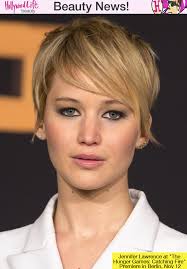 Jennifer Lawrence's Short Hair At 'Catching Fire' Premiere — Her Hot Look