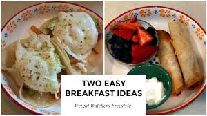 Nehmen sie einfach 2 bis 3 tropfen zweimal täglich, um leicht 10 pfund zu verlieren. Weight Watchers Freestyle Two Easy Breakfast Ideas Youtube