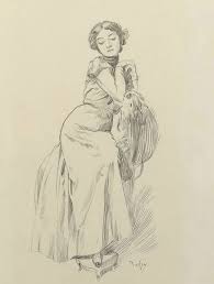 Il Faut Cultiver Notre Jardin Dessin Japonais Illustration Art Deco Dessin