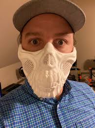 Halloween Skull Style Cosplay Mask by Wekster