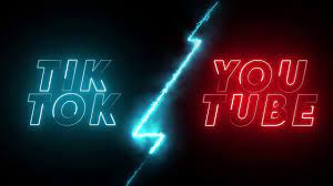 Faze jarvis, deji, austin mcbroom, bryce hall, and more will duke this content is imported from youtube. Tiktok Vs Youtube Glowing Neon Lights Loop Animated Background By Motionmade Youtube