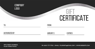 Birthday gift certificate is a type of a gift certificate template typically presented to friends, family or coworkers during their birthday. Free Gift Certificate Templates You Can Customize