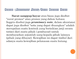 Dalam surat sanggup tidak dikenal kata tersangkut. Pengantar Hukum Bisnis Hukum Surat Berharga Ppt Download