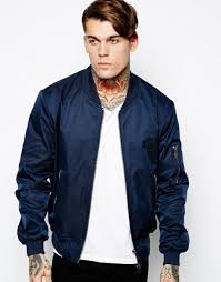Eleven Paris Blue Bomber Jacket Casual Jackets Blue Bomber Jacket Bomber Jacket Bomber Jacket Outfit