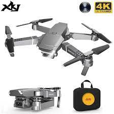 Xkj 2020 E68pro Mini Drone 4k 1080p Wide Angle Camera Drones Wifi Fpv Height Xkj Drone Camera Mini Drone Quadcopter
