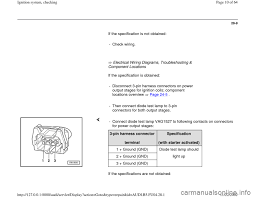 The coils which are the basis for ignition coils and alternators have very specific electronic. Wiring Diagram Audi A4 1998 B5 1 G Apb Engine Ignition System Checking 64 Pages