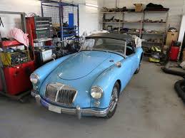 Image result for Mineral Blue 1961 MG
