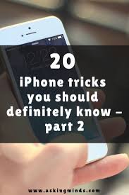 20 Iphone Tricks You Should Definitely Know Part 2 Asking Minds Iphone Hidden Features Iphone Life Hacks Iphone Secrets
