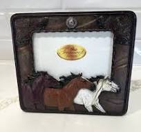 3D Effect Resin Western Horse Style Frame, Holds 4x6 Picture | eBay
