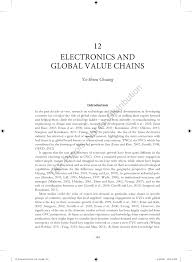 Atten electronic (dongguan) co., ltd. Pdf Electronics And Global Value Chains